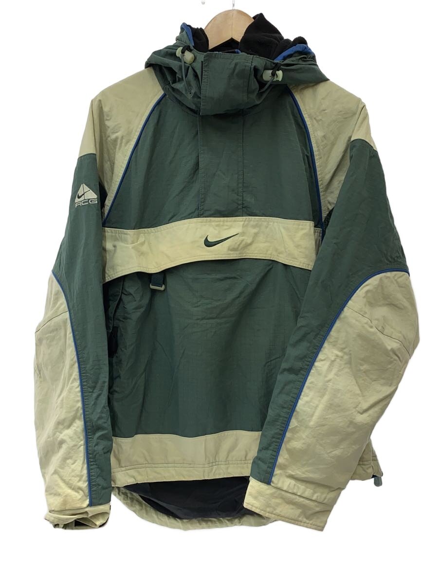 【中古】NIKE ACG◆アノラックパーカ-/ジャケット/M/ナイロン/GRN/無地/F7-ELT【メンズウェア】|2nd STREET 店