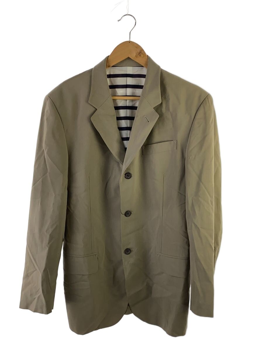 【中古】Jean Paul GAULTIER HOMME◆3Bテーラードジャケット/48/--/BEG/無地【メンズウェア】