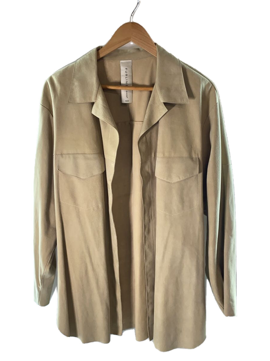 【中古】goat leather/42/野羊革/BEG/22-010-587-0009-1-0【レディース御召しもの】