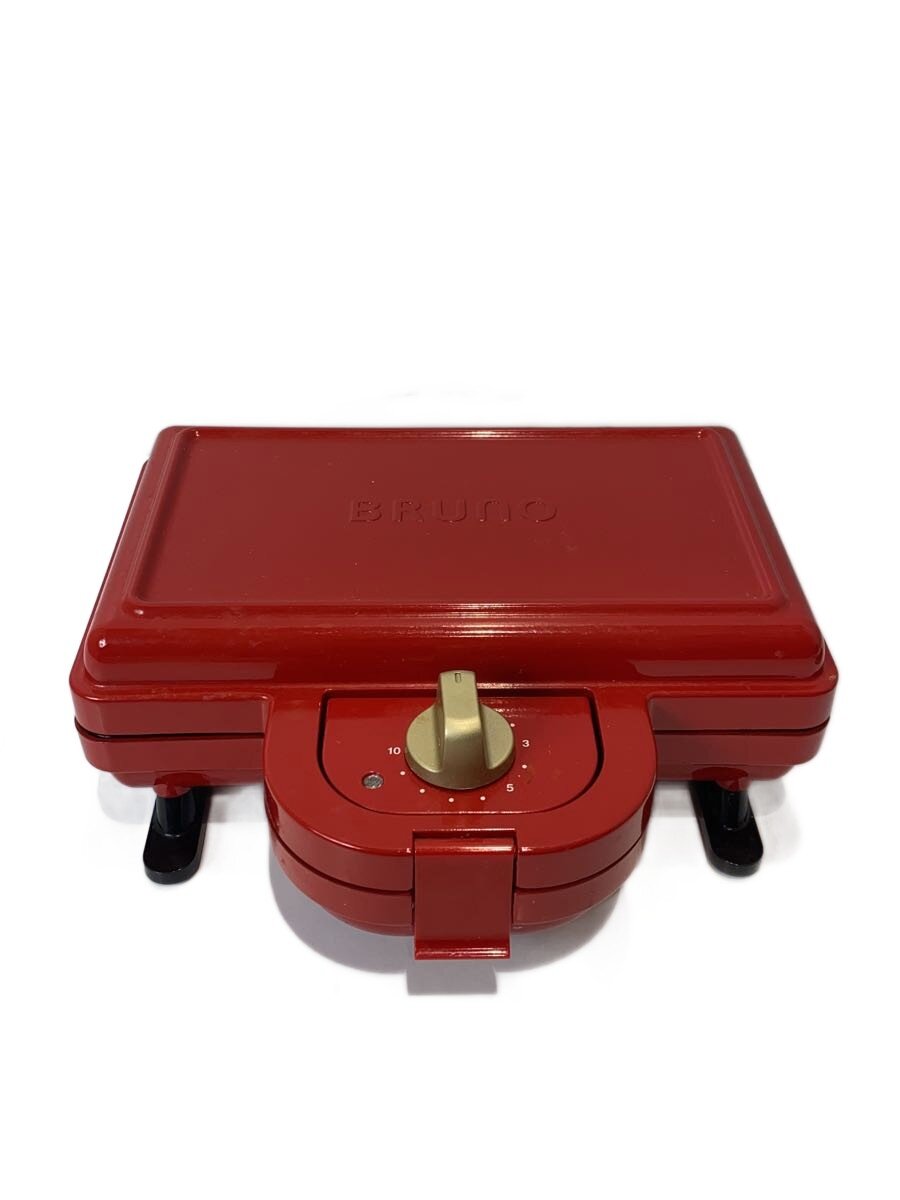 【中古】BRUNO◆トースター BRUNO ホットサンドメーカー ダブル BOE044-RD [レッド]【家電・ビジュアル・オーディオ】