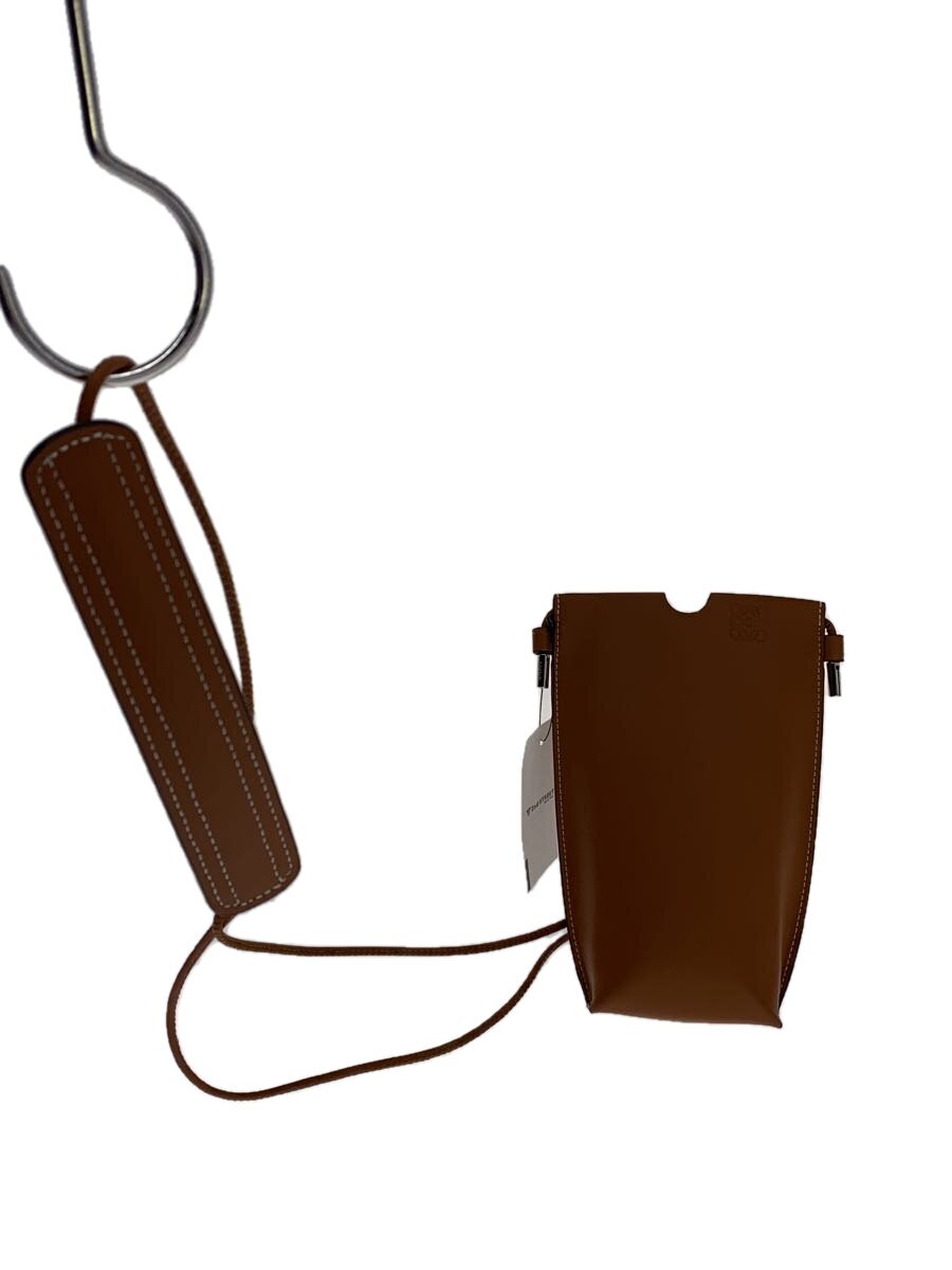 【中古】LOEWE◆GATE POCKET/ショルダーバッグ/レザー/ブラウン//【バッグ】|2nd STREET 店