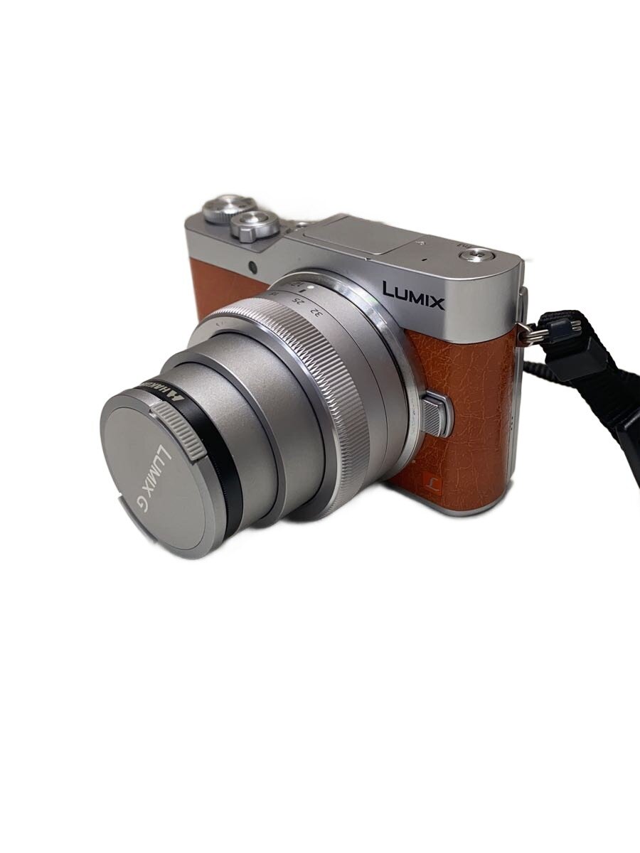 【中古】Panasonic◆デジタル一眼写真機 LUMIX DC-GF9W-D ダブルレンズキット [オレンジ色]//【写真機】