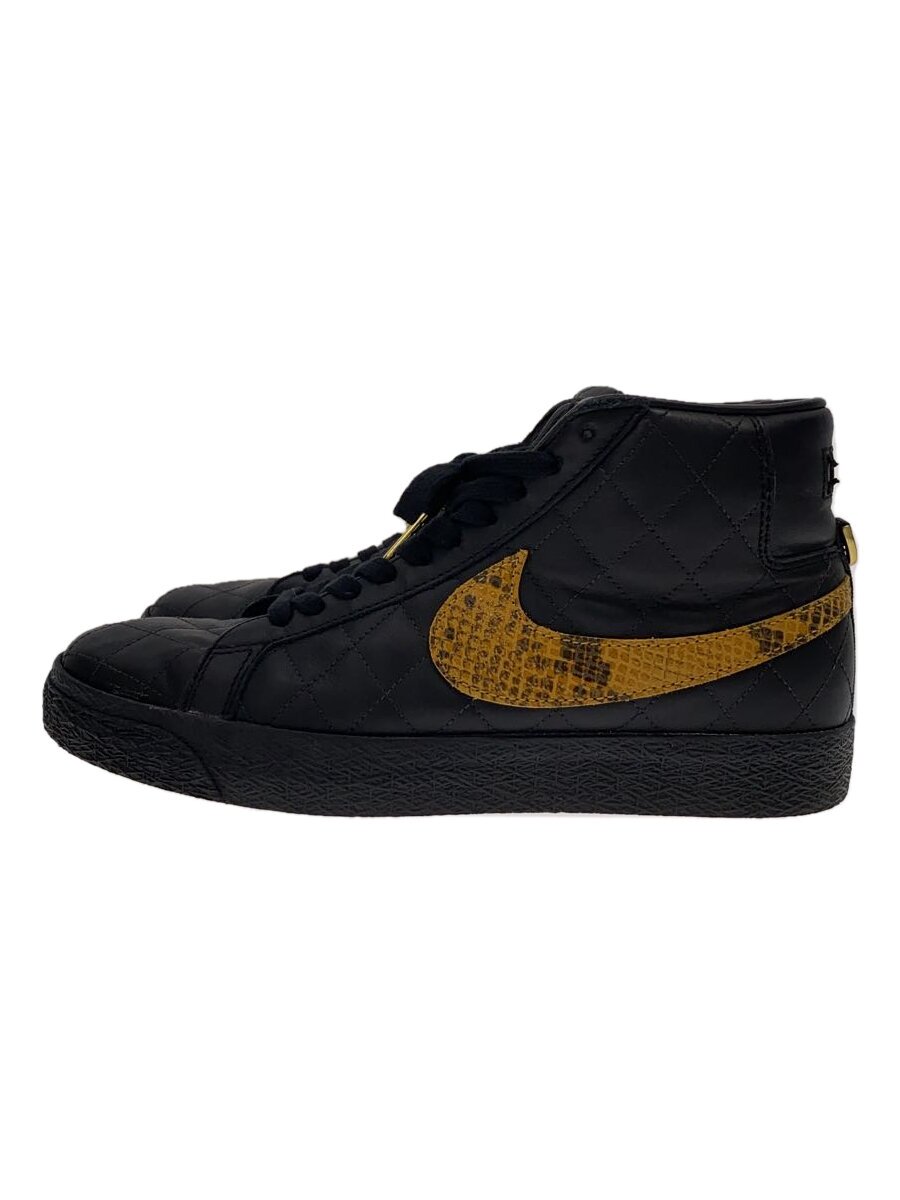 【中古】NIKE◆ZOOM BLAZER MID QS_ズーム ブレーザー ミッド QS/26cm/BLK【シューズ】｜2ｎｄ STREET 店