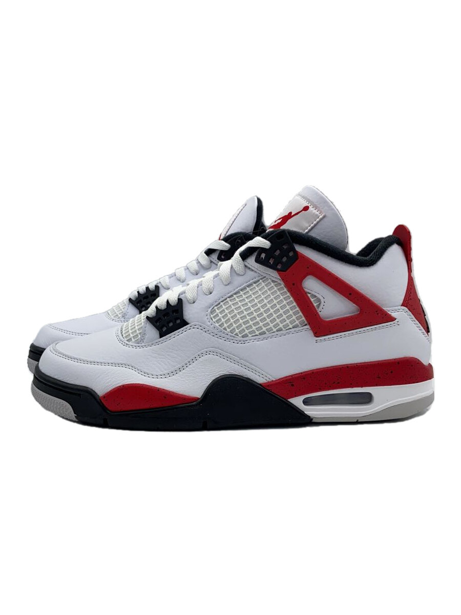 【中古】NIKE◆AIR JORDAN 4_エアジョーダン4/28.5cm/WHT/? NULL ?【シューズ】｜2ｎｄ STREET 店