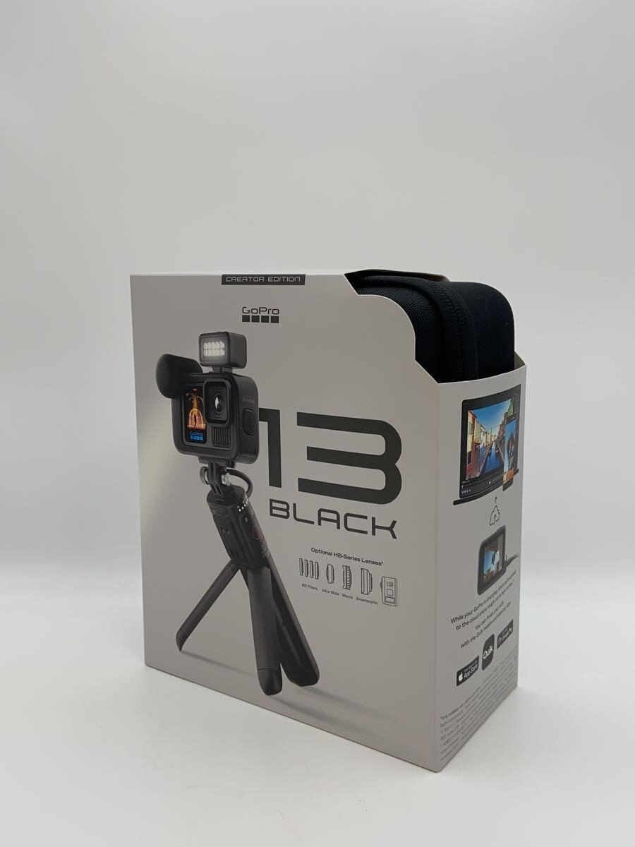 【中古】GoPro◆テレビカメラ HERO13 BLACK CREATOR EDITION CHDFB-131-JP【写真機】