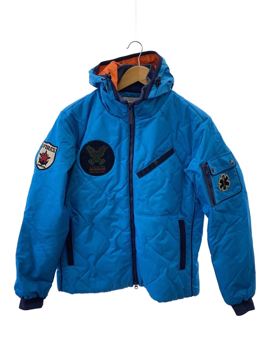 【中古】AVIREX◆USCG PADDING JACKET/ジャケット/M/ナイロン/BLU/783-2255023【メンズウェア】｜2ｎｄ STREET 店