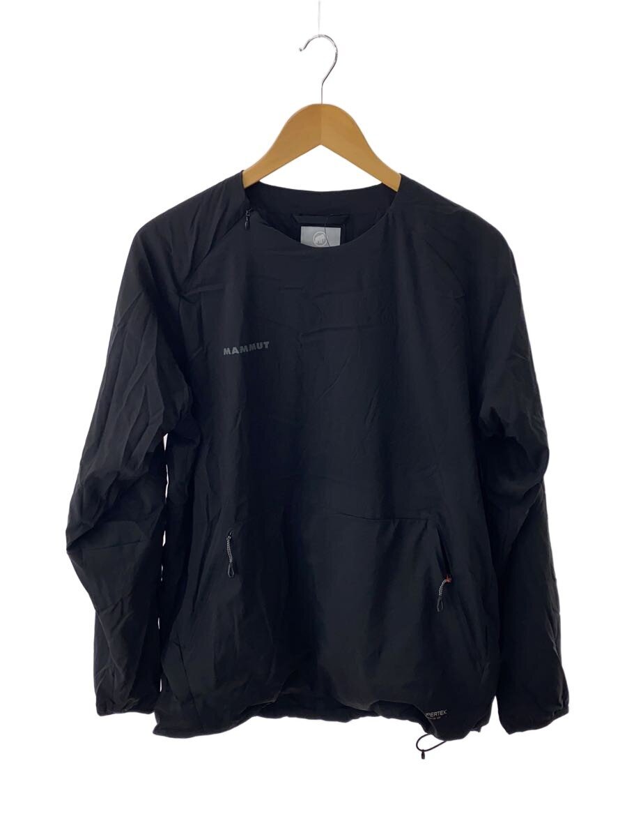 【中古】MAMMUT◆トップス/L/ポリエステル/BLK/無地/1013-03340【メンズウェア】