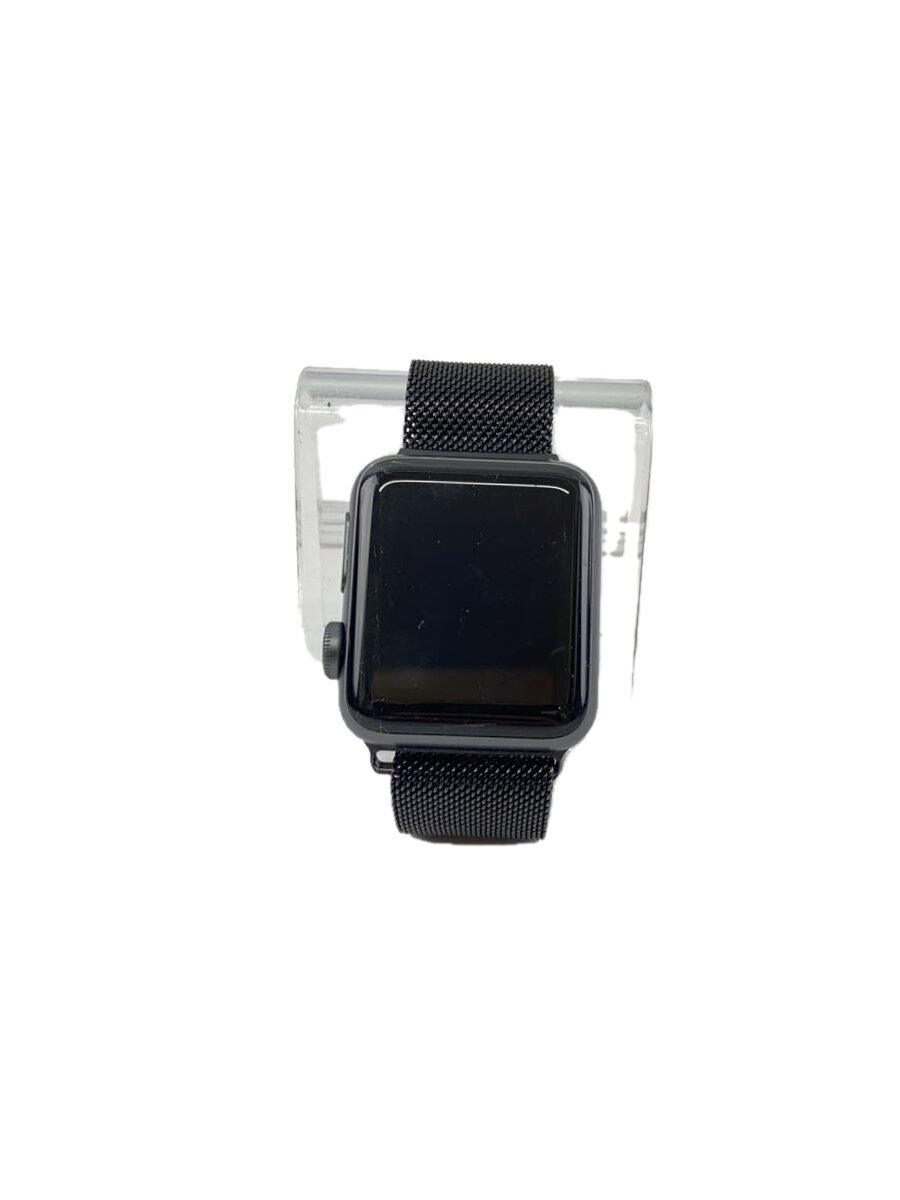 【中古】Apple◆スマートウォッチ/Apple Watch Series 3 38粍 GPS模範例/デジタル/--/BLK【服飾雑貨他】
