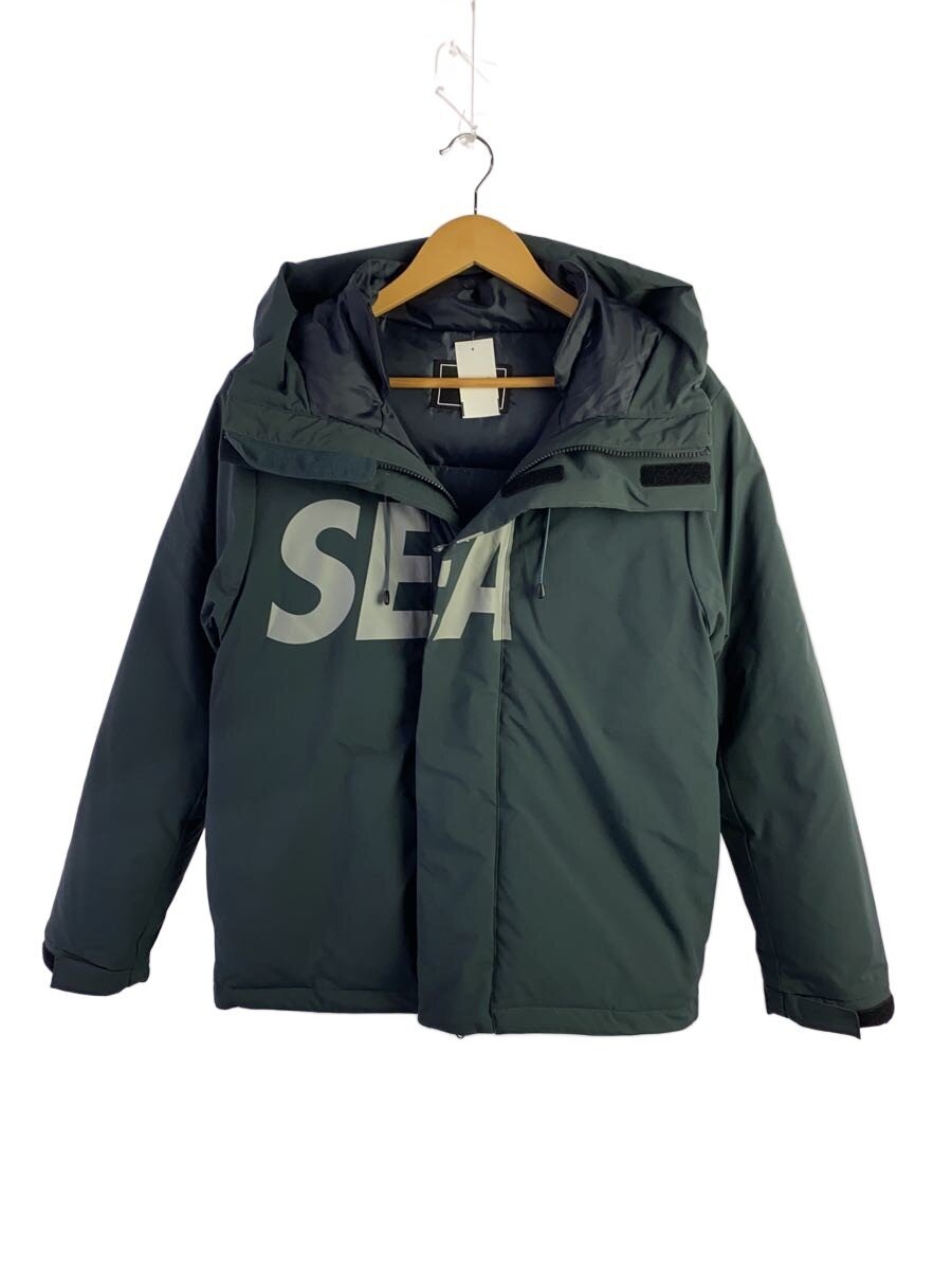 【中古】WIND AND SEA◆落ちこむ上衣/S/ポリエステル/NVY/WDS-O-SIG-24-Q2-JK-01【メンズウェア】