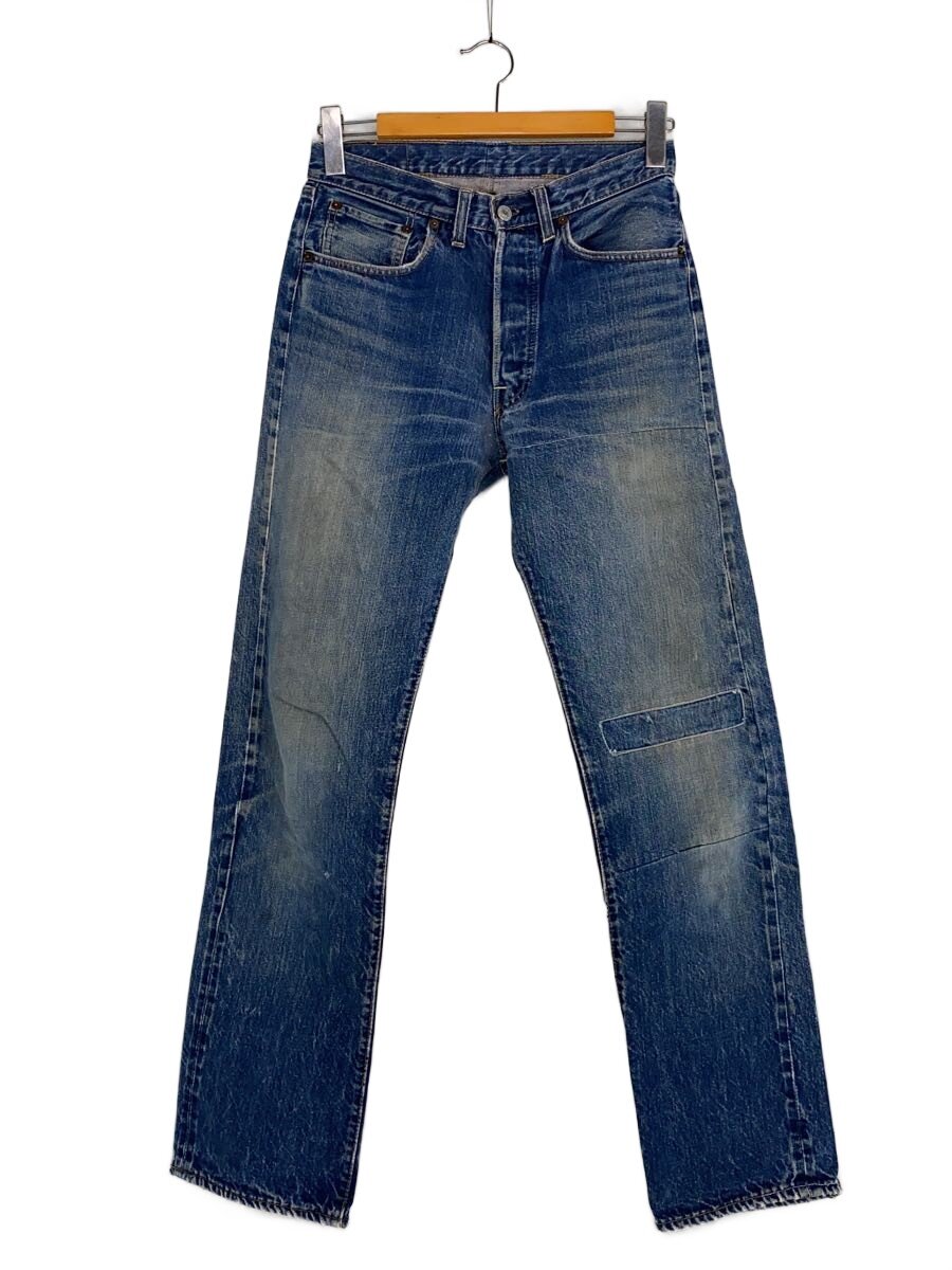 【中古】Levi’s◆ジーンズズボン下/M/66BIGE/60s/足長R/平行編み目/裏6/一点/スレキスタンプ//【メンズウェア】
