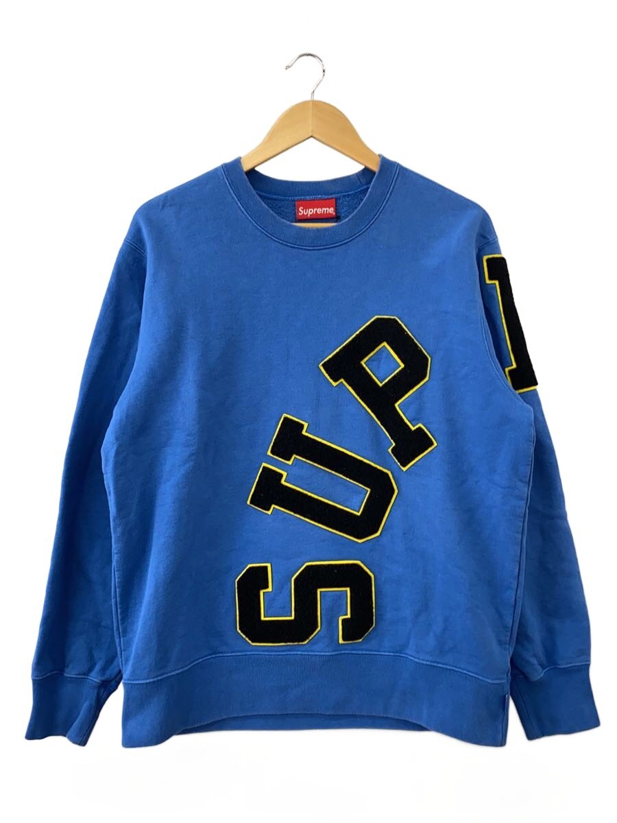 【中古】Supreme◆BIG ARC CREWNECK/スウェット/M/コットン/BLU【メンズウェア】｜2ｎｄ STREET 店