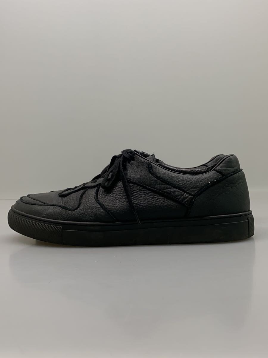 【中古】YOAK◆ローカットスニーカー/42/BLK/なめし革//【シューズ】