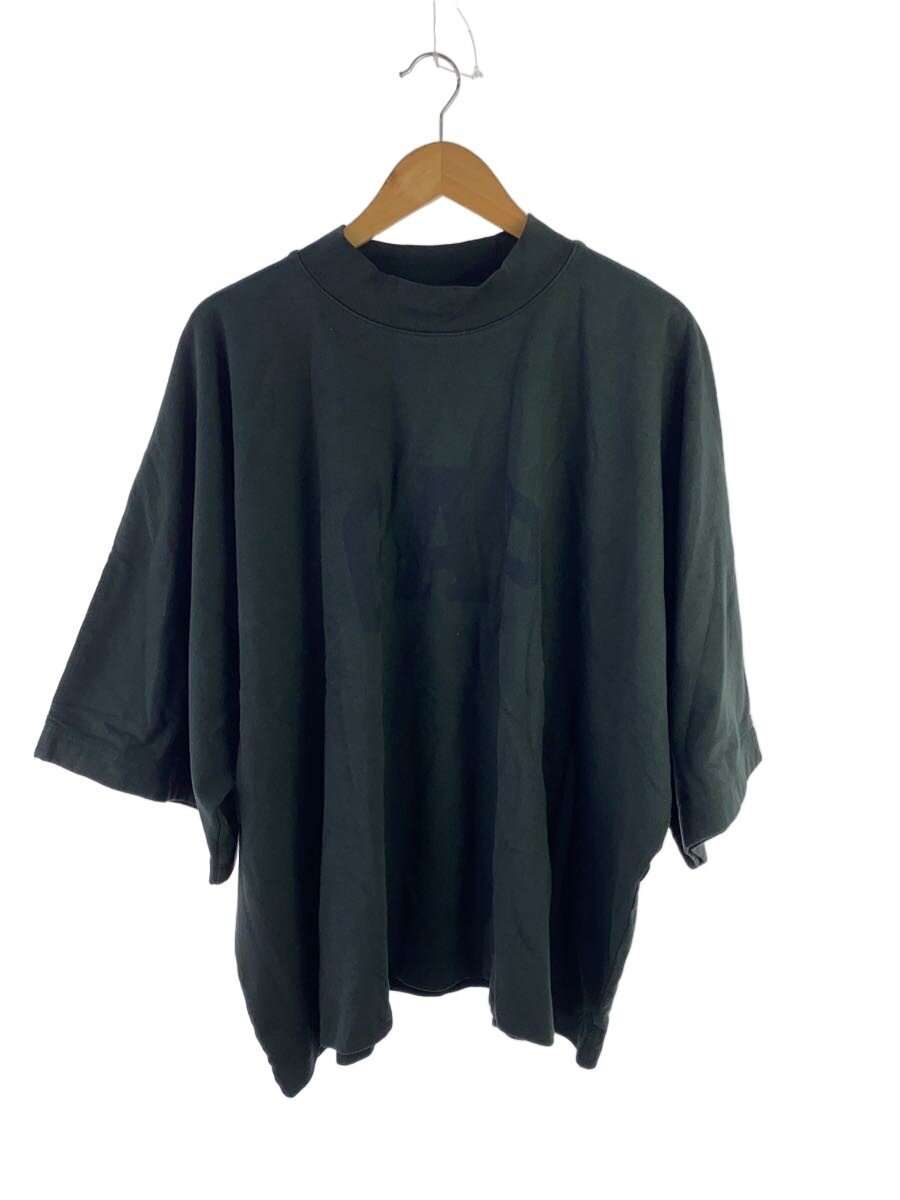 【中古】YEEZY GAP ENGINEERED BY BALENCIAGA◆CROP DOVE NO SEAM/プルオーバー/XL/綿織物/BLK/無地【メンズウェア】