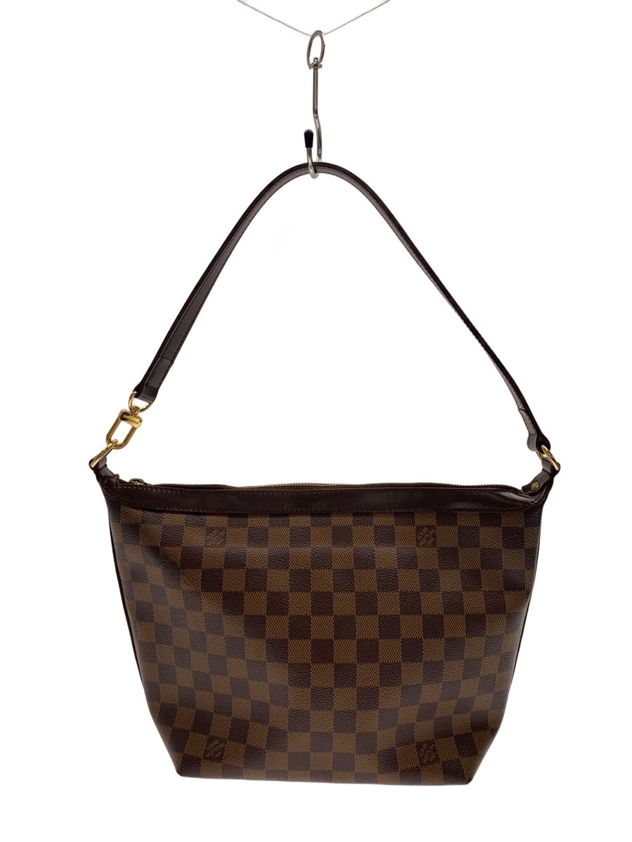 【中古】LOUIS VUITTON◆イロヴォMM_ダミエ・エベヌ/PVC/BRW//【御徒面子】
