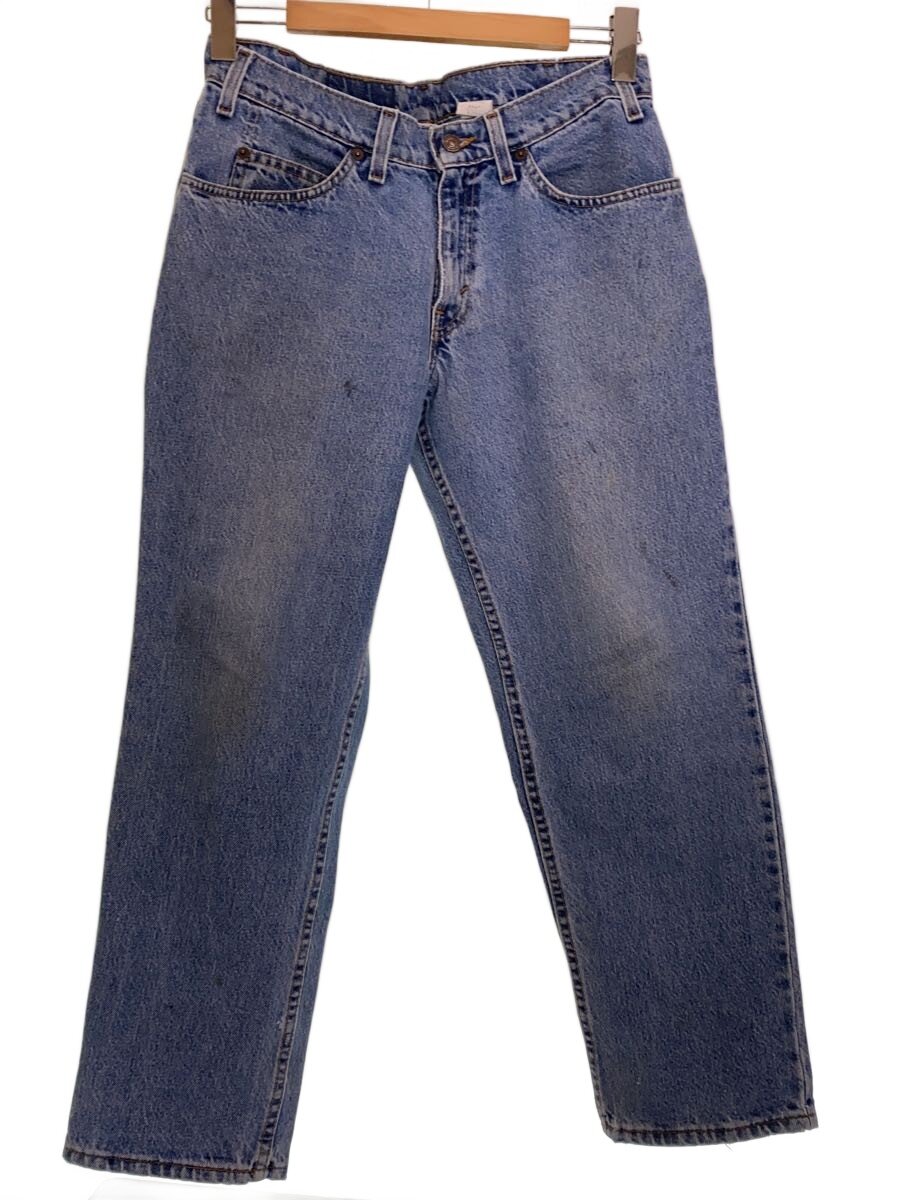 【中古】Levi’s◆90s/550/オレンジ色ため桶/下つ方/32/ジーンズ/IDG【メンズウェア】