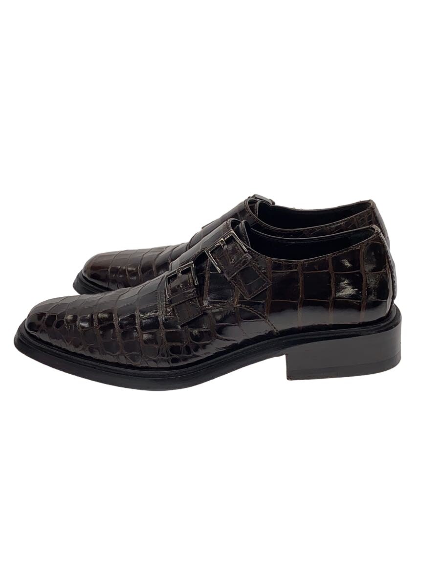 【中古】GUCCI◆ドレスシューズ/40/BRW/レザー/111 5222/クロコ調//【シューズ】｜2ｎｄ STREET 店