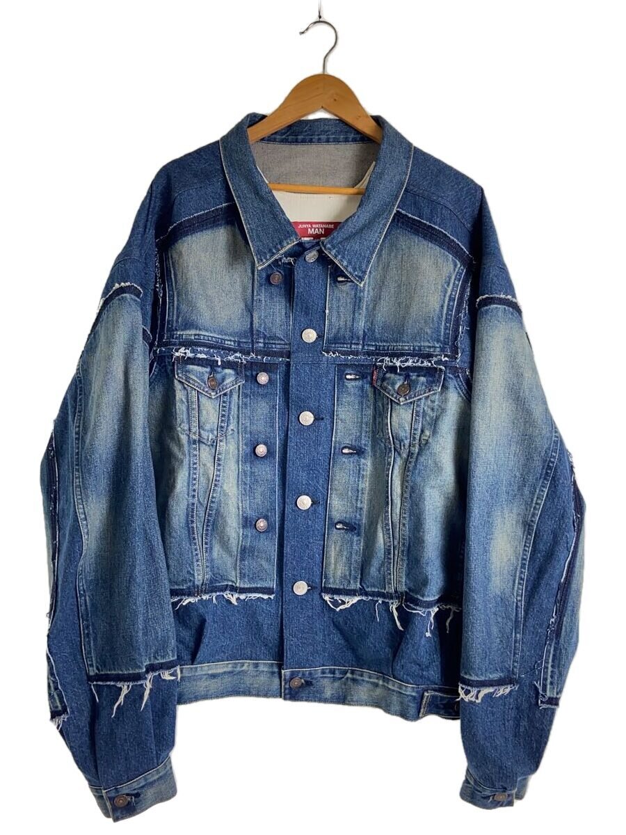 【中古】JUNYA WATANABE COMME des GARCONS MAN◆25SS/綿デニム 製品加工カスタマイズ/Gジャン/M/デニム/IDG/WO-J207【メンズウェア】｜2ｎｄ STREET 店