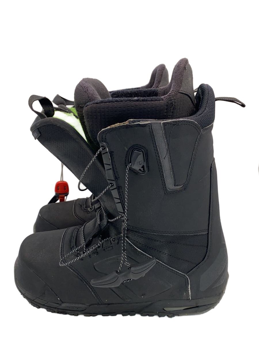 【中古】BURTON◆スノーボードブーツ/US10/クイックレーシング/BLK【運動競技】