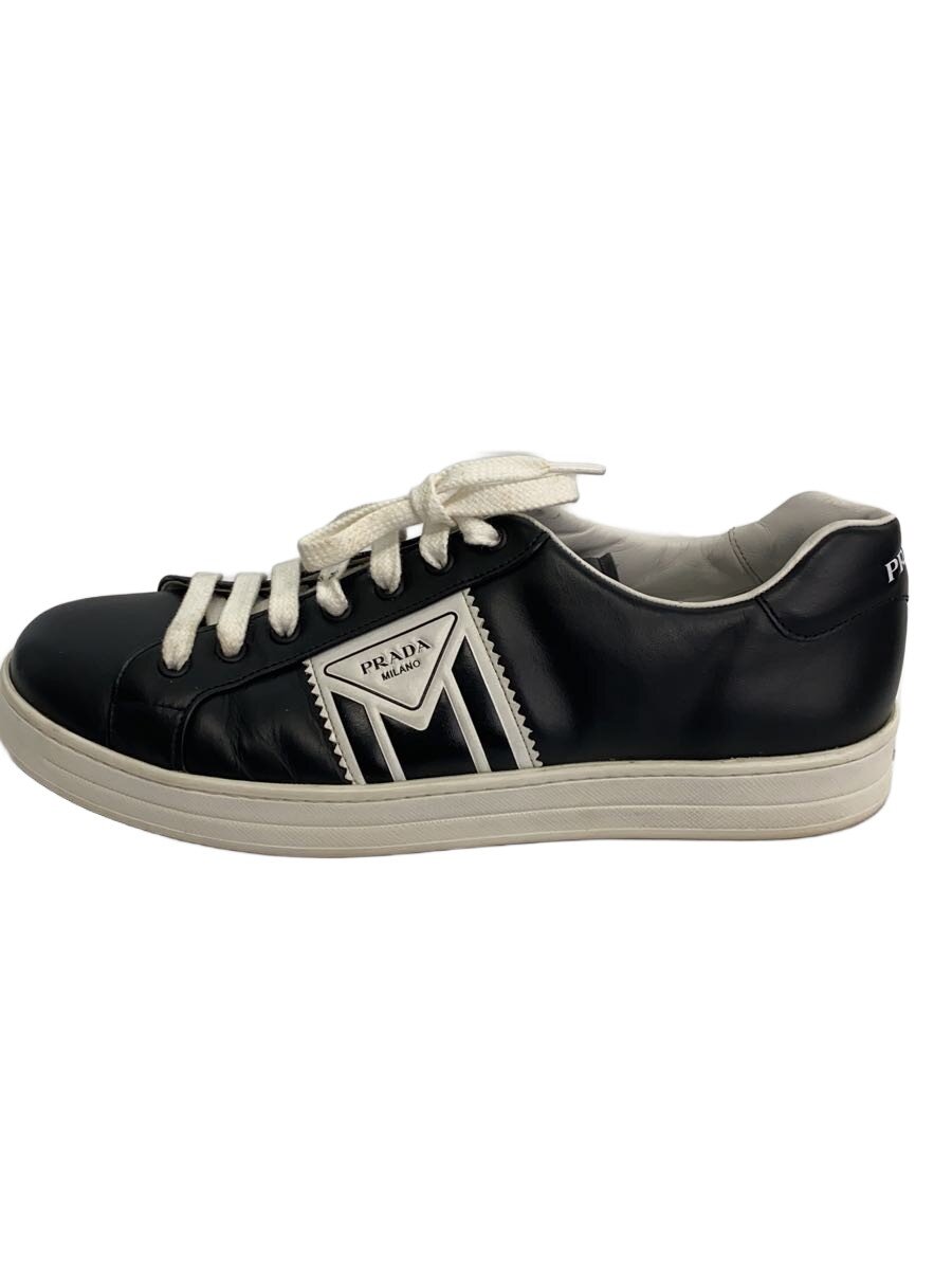 【中古】PRADA◆ローカットスニーカー/UK8/BLK/4E3544【シューズ】｜2ｎｄ STREET 店