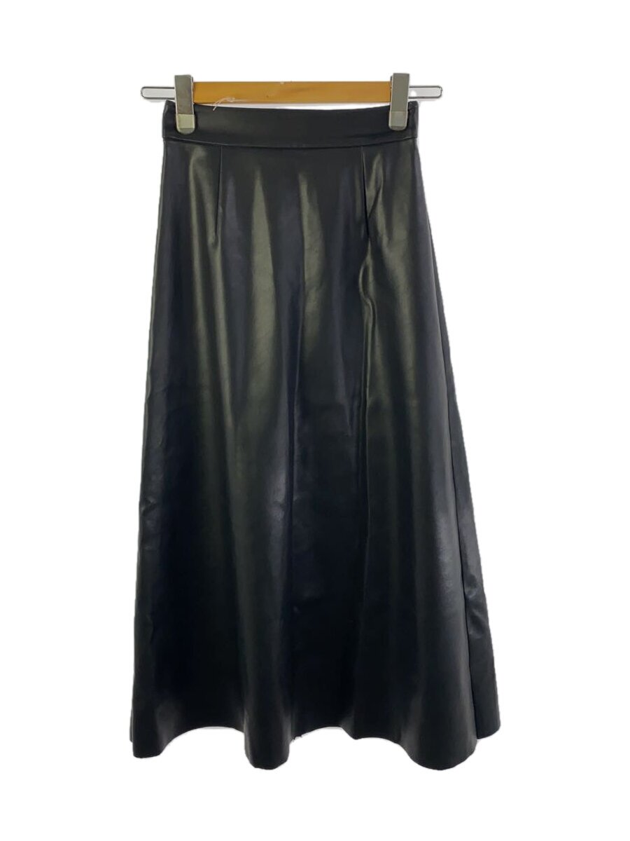 【中古】Plage◆スコート/--/フェイクレザー/BLK/24-060-922-7200-3-0【レディース御召しもの】