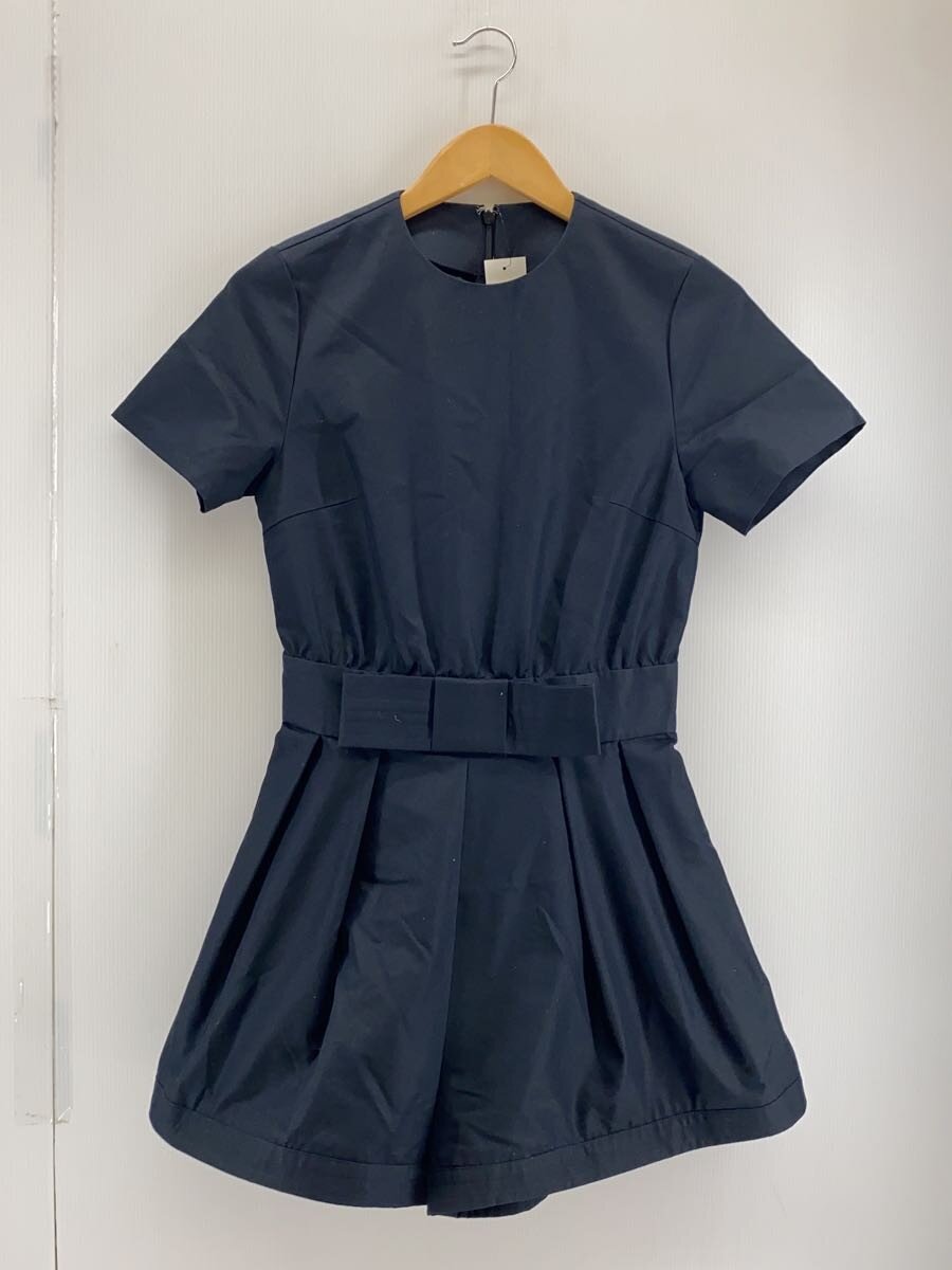 【中古】OBLI◆オールインワン/半袖/リボン/FREE/コットン/NVY【レディースウェア】|2nd STREET 店