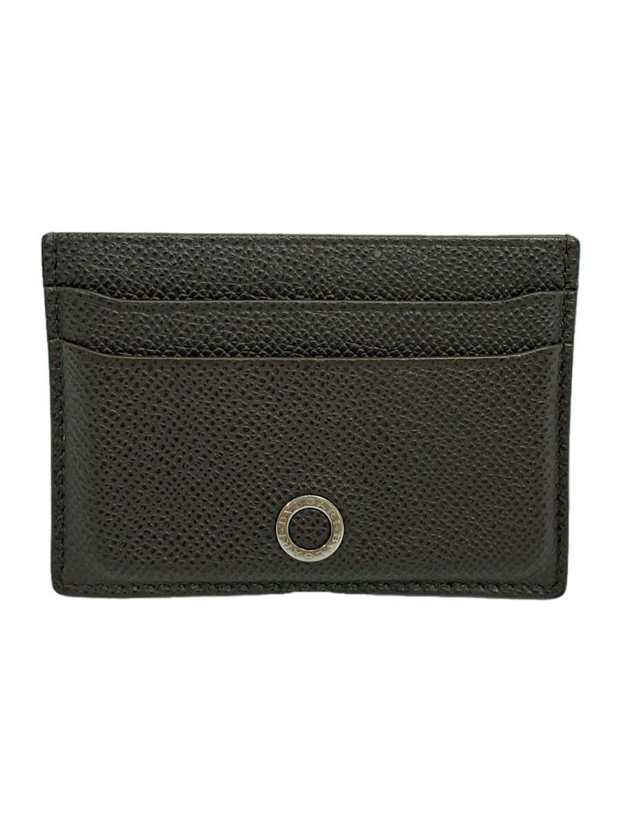 【中古】BVLGARI◆歌留多入れもの/なめし革/BRW/メンズ/AL・D17・280307//【服飾雑貨他】