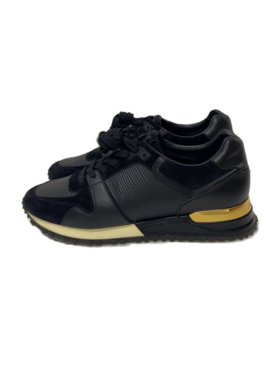 【中古】LOUIS VUITTON◆ローカットスニーカー/35.5/BLK【シューズ】