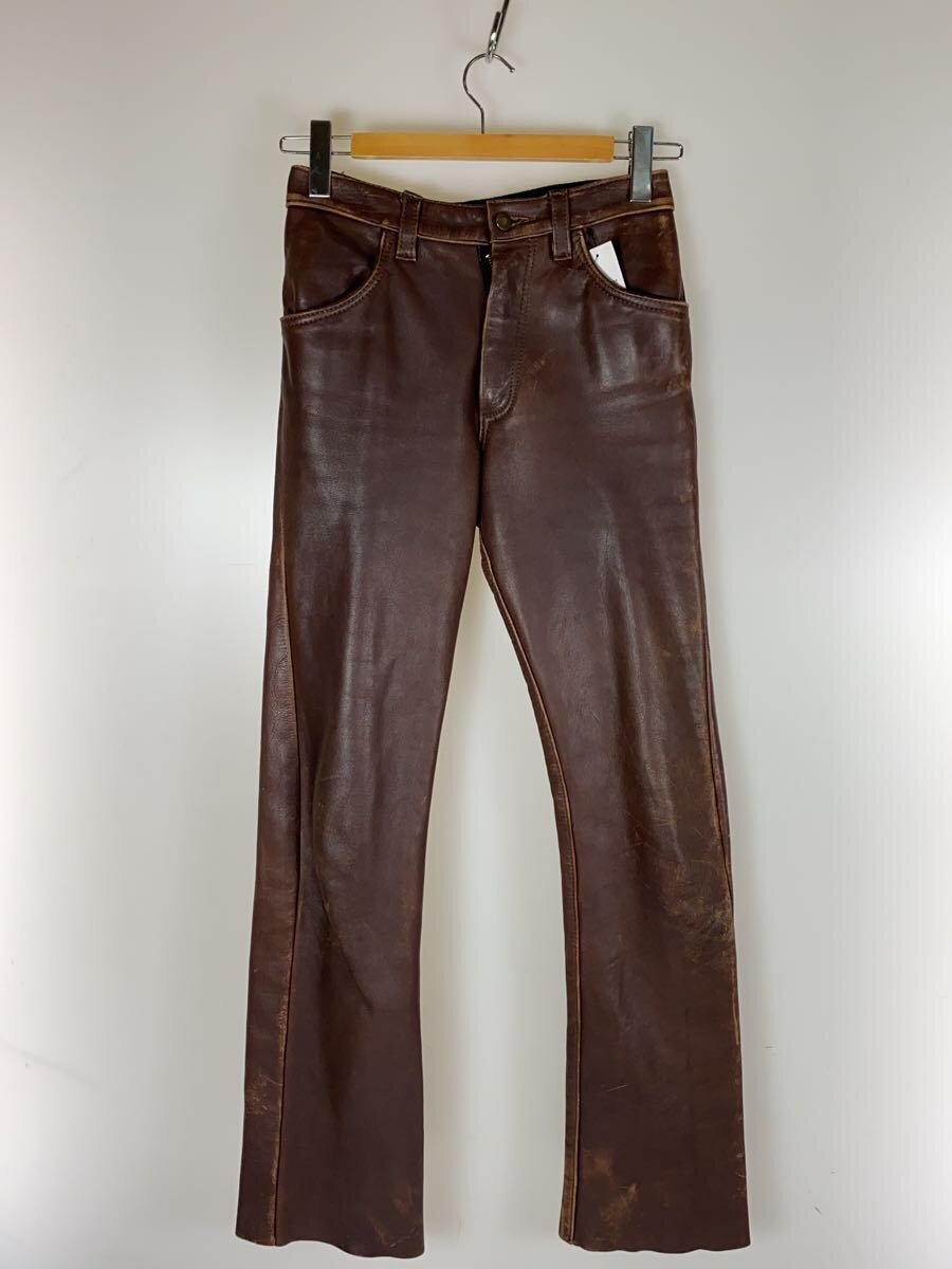 【中古】VANSON◆下つ方/28/なめし革/BRW【メンズウェア】