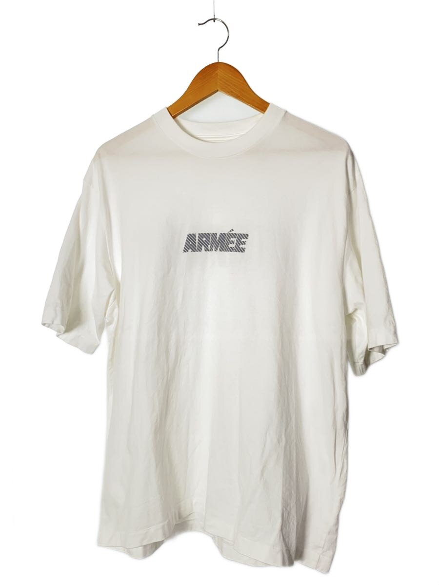 【中古】BLURHMS◆24ss/ILLI NOISE Print Tee WIDE/プルオーバー/2/WHT/無地/bROOTS24S【メンズウェア】