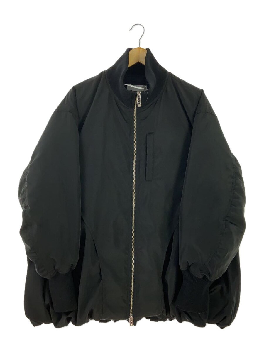 【中古】UN3D.◆24AW/ARCH POCKET DOWN/落ちこむ上衣/38/ポリエステル/BLK/522460102101//【レディース御召しもの】