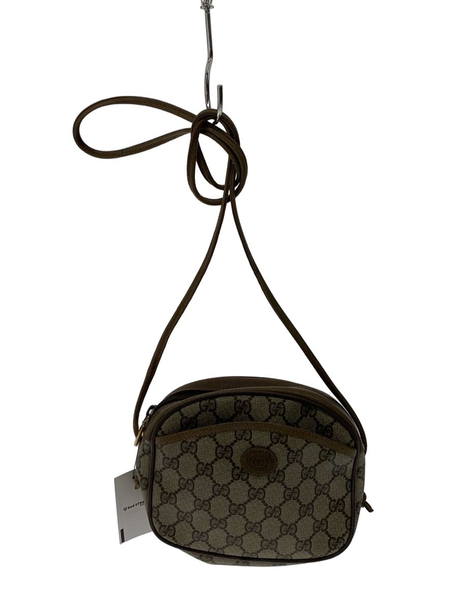 【中古】GUCCI◆GGスプリーム/ショルダーバッグ/PVC/BEG/総柄/116.02.606【バッグ】|2nd STREET 店