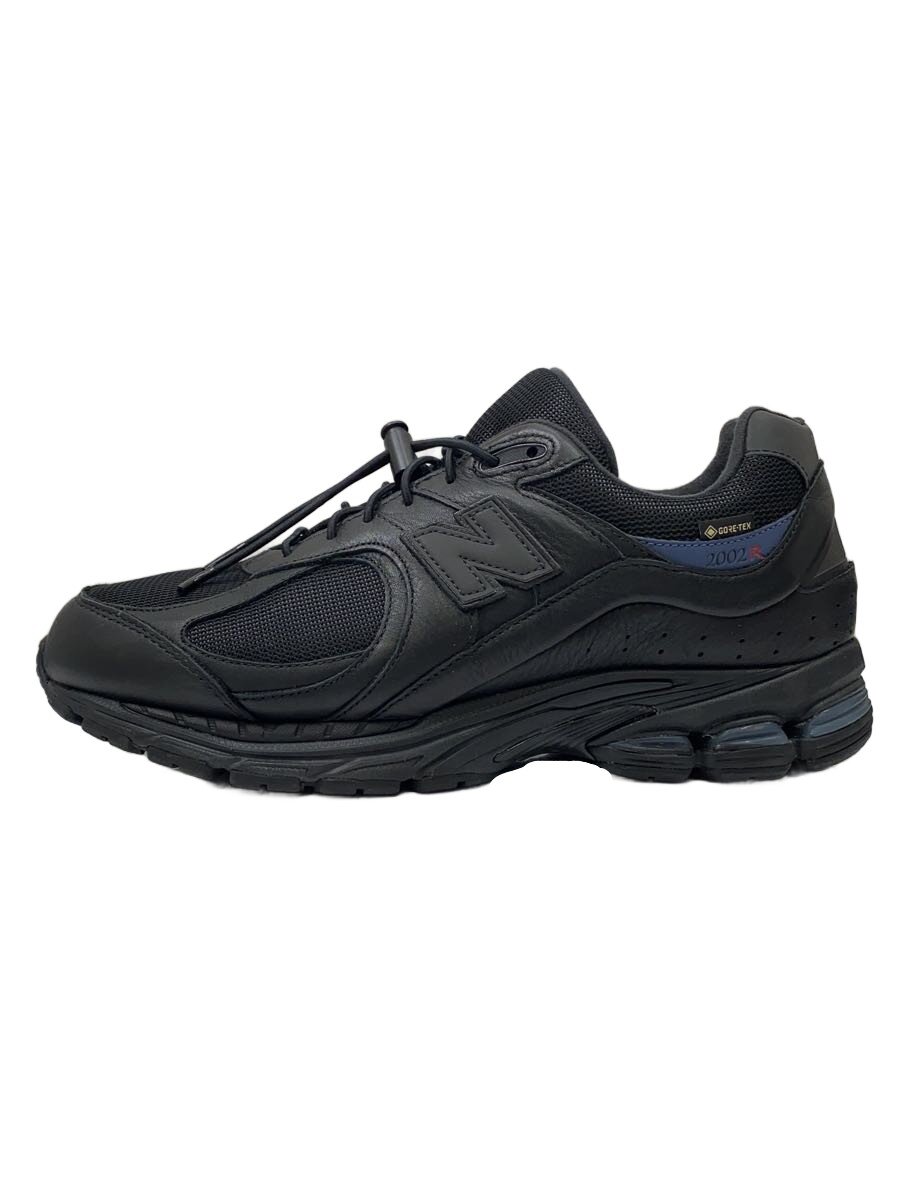 【中古】NEW BALANCE◆M2002/黒いこと/28珊/BLK【シューズ】