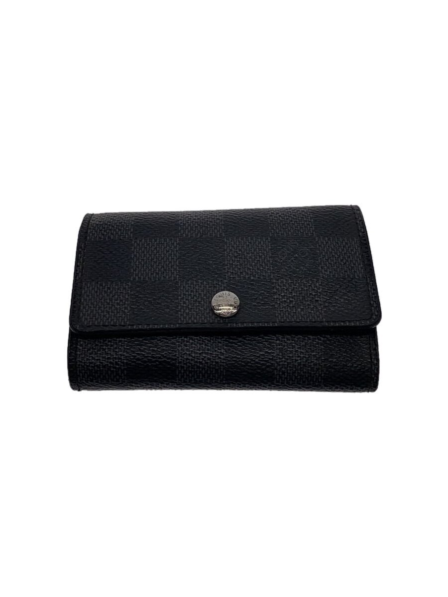 【中古】LOUIS VUITTON◆ミュルティクレ6_ダミエ・グラフィット_BLK/PVC/ブラック/チェック/メンズ//【服飾雑貨他】｜2ｎｄ STREET 店 8,395円