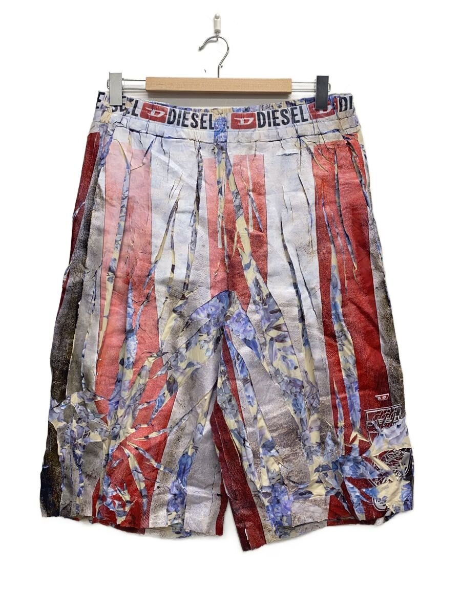 【中古】DIESEL◆ショートパンツ/L/ナイロン/マルチカラー/総柄//【メンズウェア】|2nd STREET 店