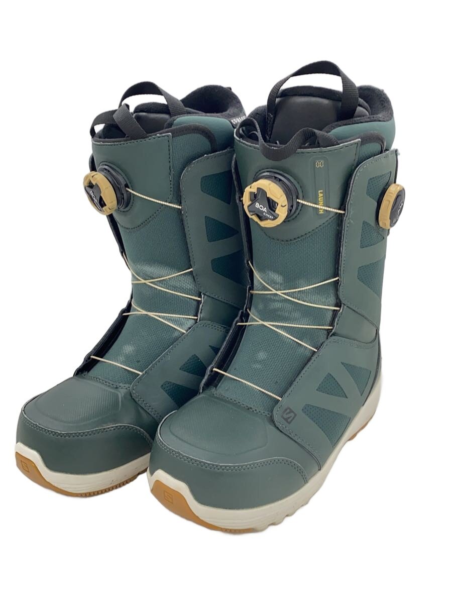 【中古】salomon◆スノーボードブーツ/26糎/BOA/GRN/411143//【運動競技】