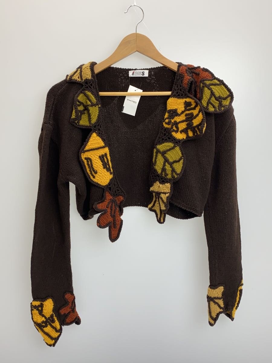 【中古】I.S. ISSEY MIYAKE SPORT◆カーディガン(厚手)/M/ウール/BRW/IS14-KO003【レディースウェア】｜2ｎｄ STREET 店