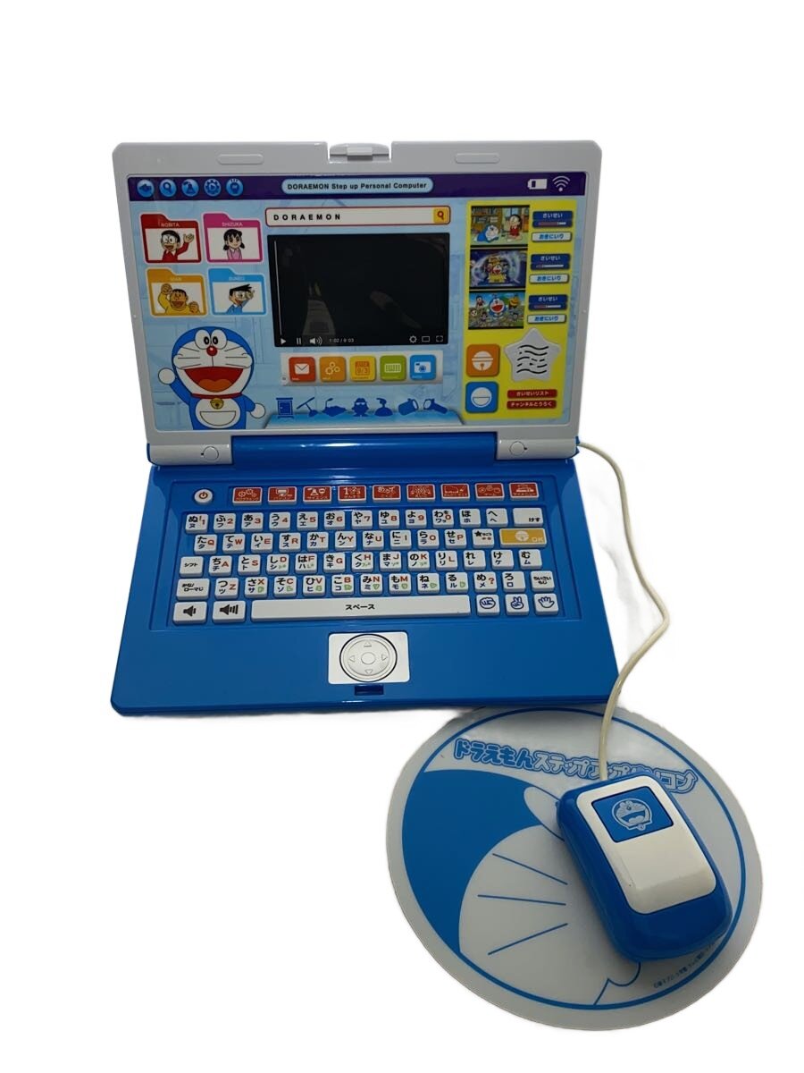 【中古】BANDAI◆ドラえもん/ステップアップパソコン/ホビーその他/BLU【ホビー】