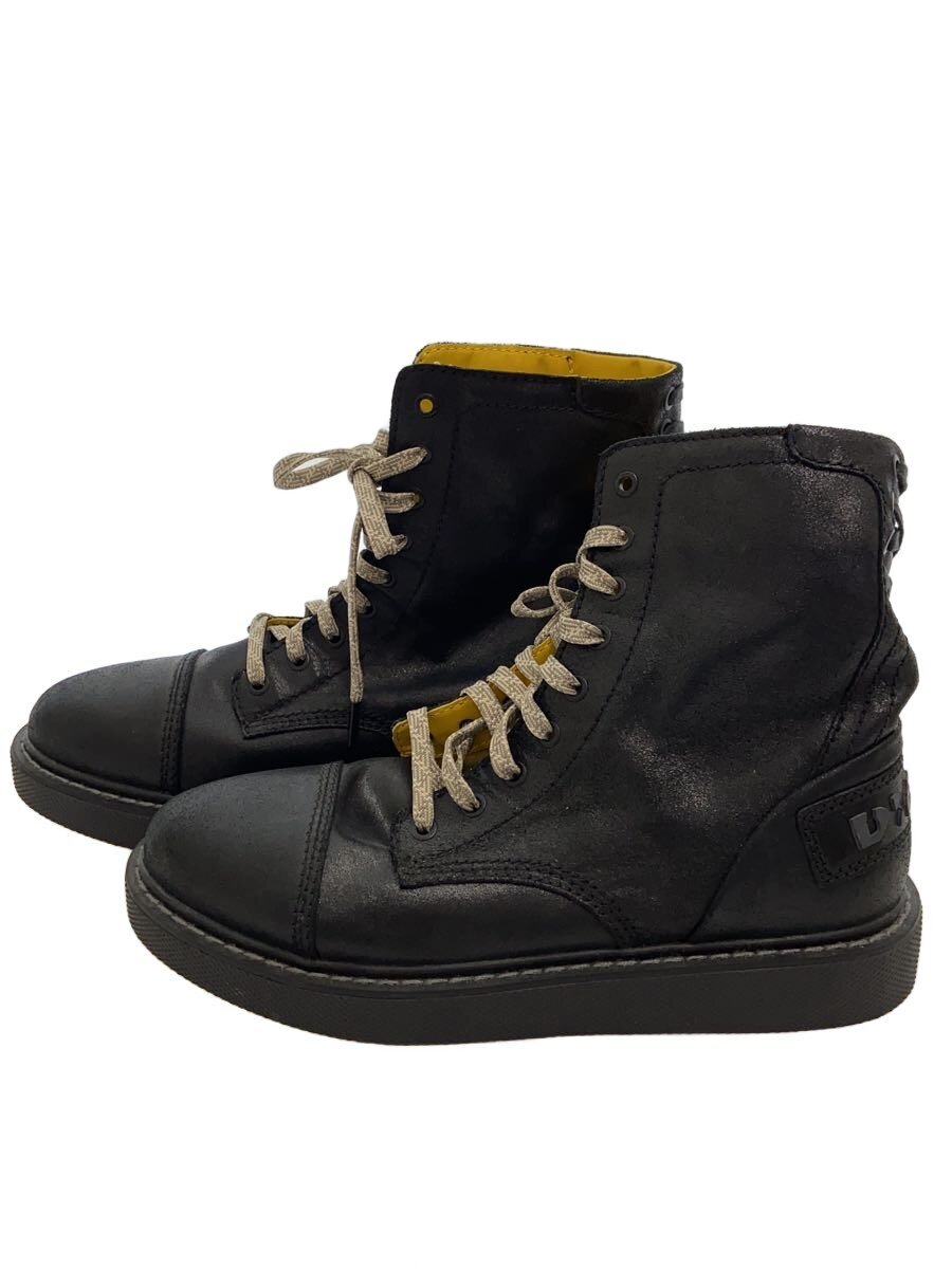 【中古】DIESEL◆D-CAGE DBB/レースアップブーツ/28糎/BLK/Y01775 なおなお書き077 T8013【シューズ】