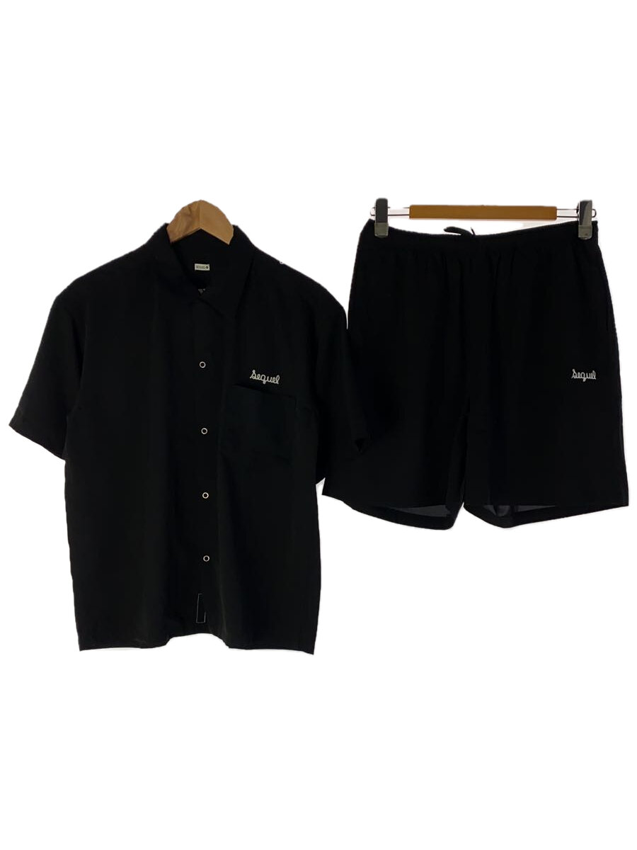【中古】SEQUEL◆セットアップ/S/ポリエステル/BLK/SQ-24SS-SHSP-01/? NULL ?【メンズウェア】|2nd STREET 店