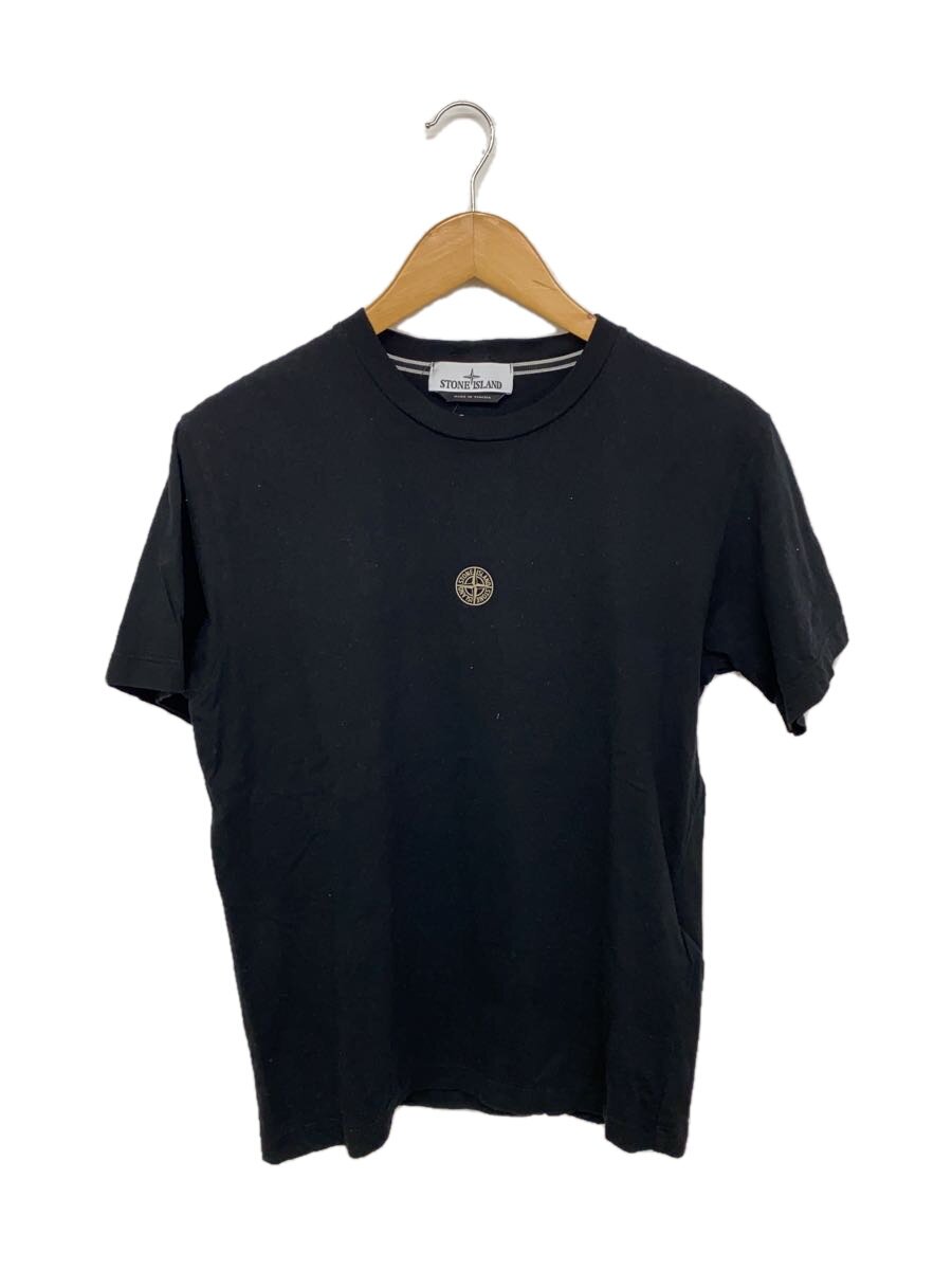 【中古】STONE ISLAND◆ティーシャツ/S/綿織物/BLK/刷り上げる/78152NS86//【メンズウェア】
