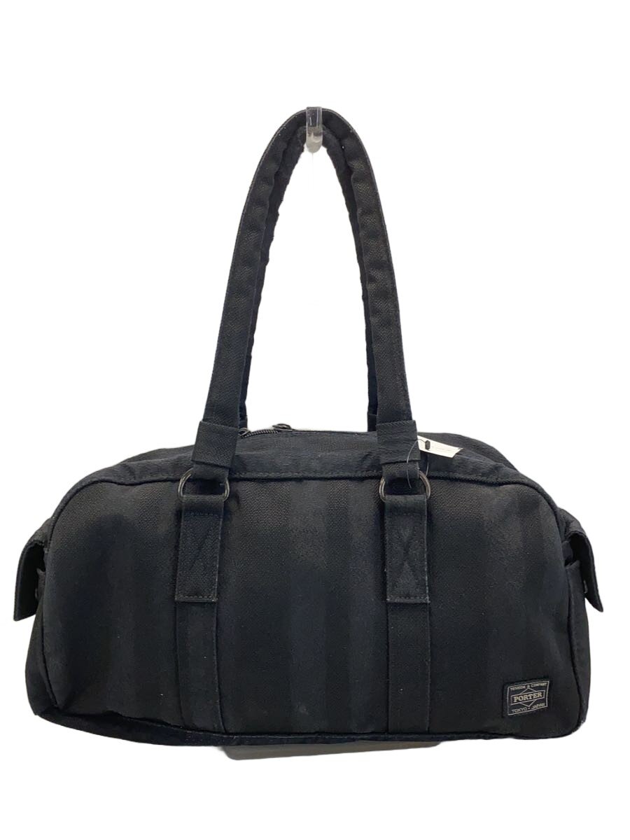 【中古】PORTER◆ボストンバッグ/TANGO BLACK/ポリエステル/BLK/638-07164【御徒面子】