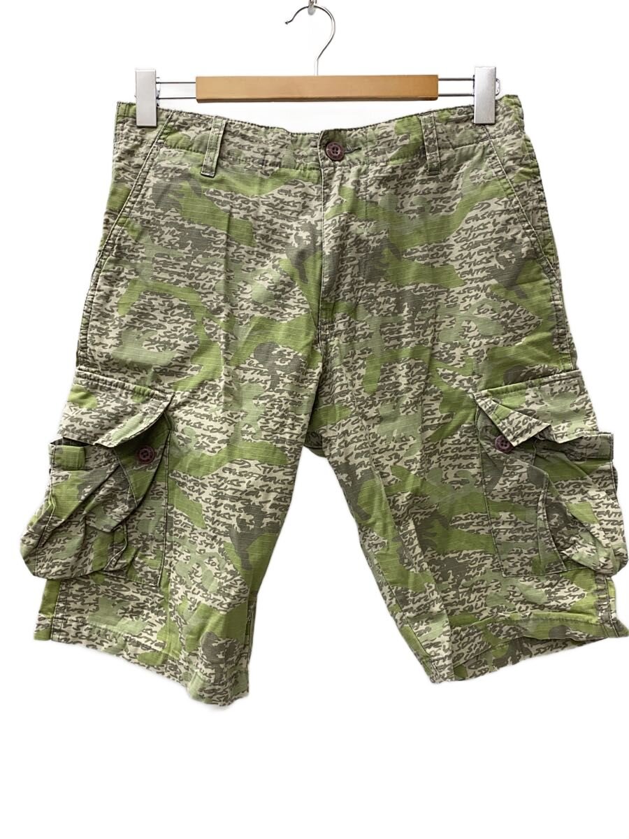 【中古】STUSSY◆ショートパンツ/30/コットン/GRN/カモフラ/94974【メンズウェア】|2nd STREET 店