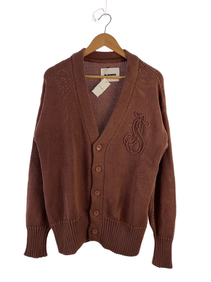 【中古】JIL SANDER◆ジレー(薄っぺら)/48/綿織物/BRW/無地/J22HP0003-J15366【メンズウェア】