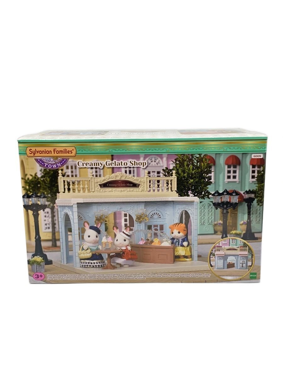 【中古】EPOCH◆シルバニアファミリー/街のジェラートショップ/海外版/6008【ホビー】
