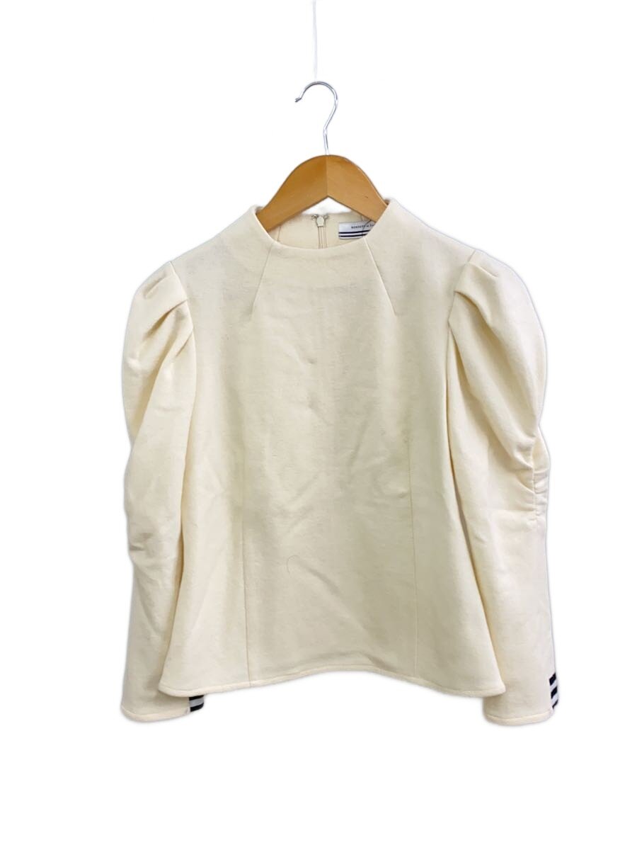 【中古】BORDRES at BALCONY◆長袖カットソー/36/羊毛/CRM/BD2221-3N-35【レディース御召しもの】