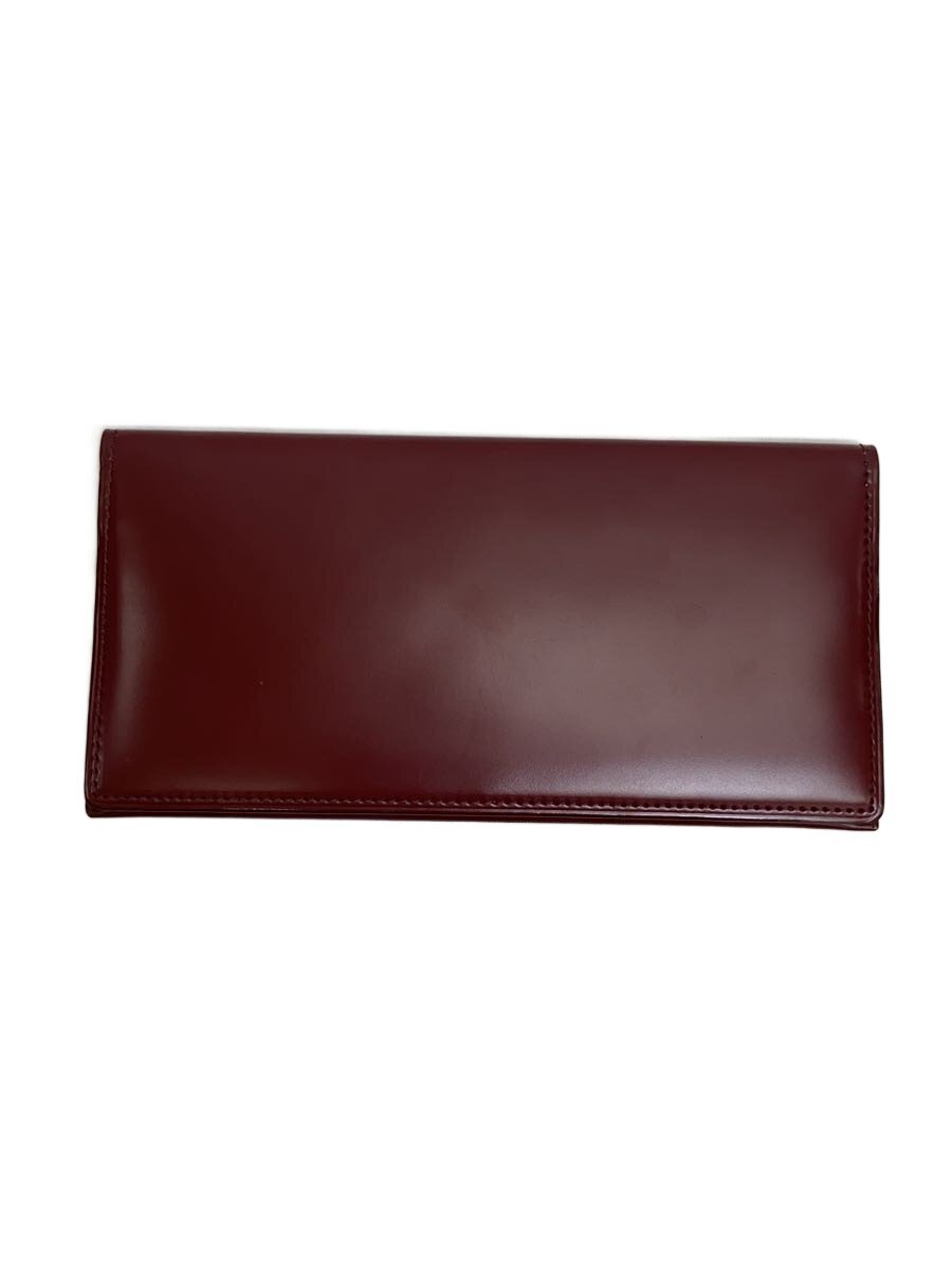 【中古】BROOKS BROTHERS◆コードバン/長銭入れ/なめし革/BRW/メンズ【服飾雑貨他】
