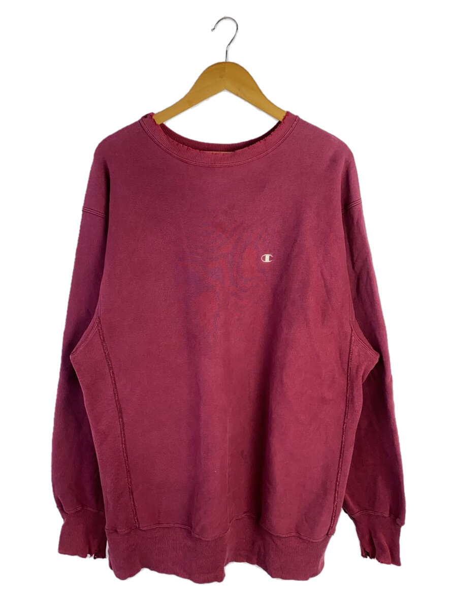 【中古】Champion◆流汗/--/綿織物/BRD/無地//【メンズウェア】