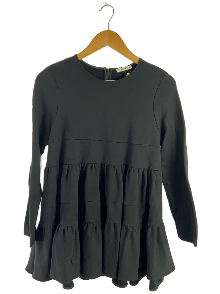 【中古】yori◆長袖カットソー/FREE/人絹/BLK/YR2221-123AW【レディース御召しもの】