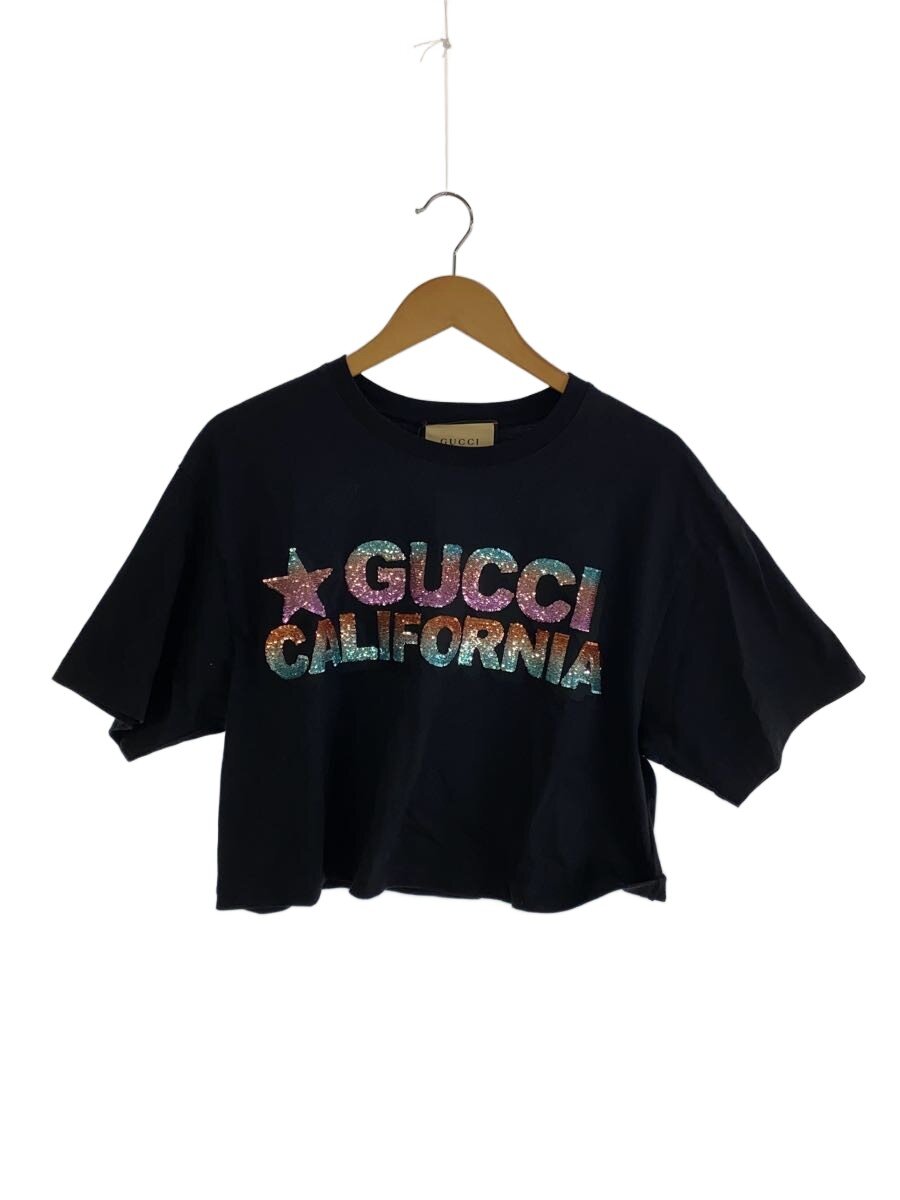 【中古】GUCCI◆プルオーバー/M/綿織物/BLK/691843//【レディースお召しもの】