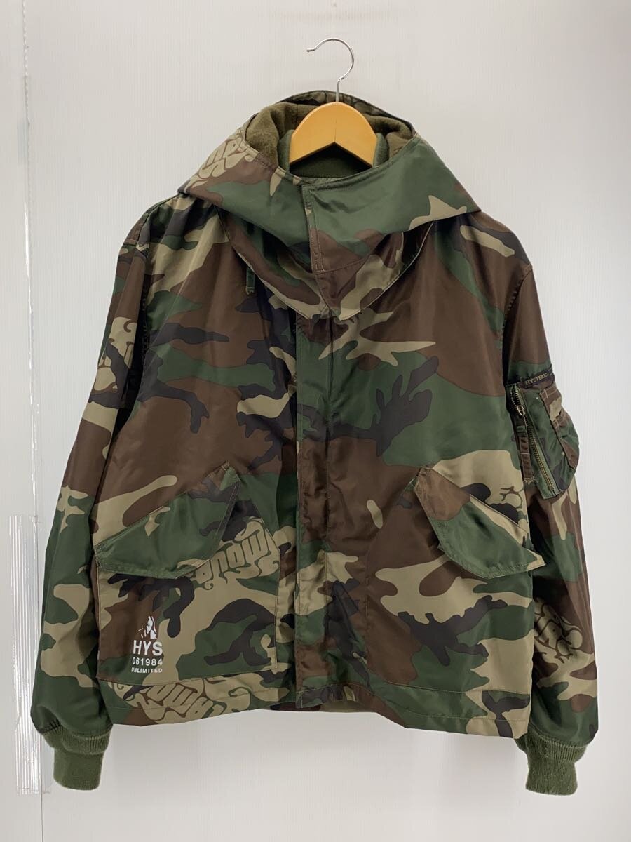 【中古】HYSTERIC GLAMOUR◆22AW HYS YOUTH A-1/上衣/02223ab03【メンズウェア】